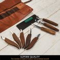thumbnail image 6 of BeaverCraft Deluxe Wood Carving Kit S18X - Wood Carving Knife Set - Spoon Carving Tools Set - Whittling Knives Kit - Woodworking Kit Wood Carving Tools Kit Large Whittling Kit S18X, 6 of 9
