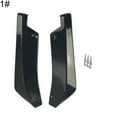 thumbnail image 2 of SPRING PARK 2Pcs Universal Car Rear Bumper Lip Spoiler Diffuser Splitter Scratch Protector, 2 of 7