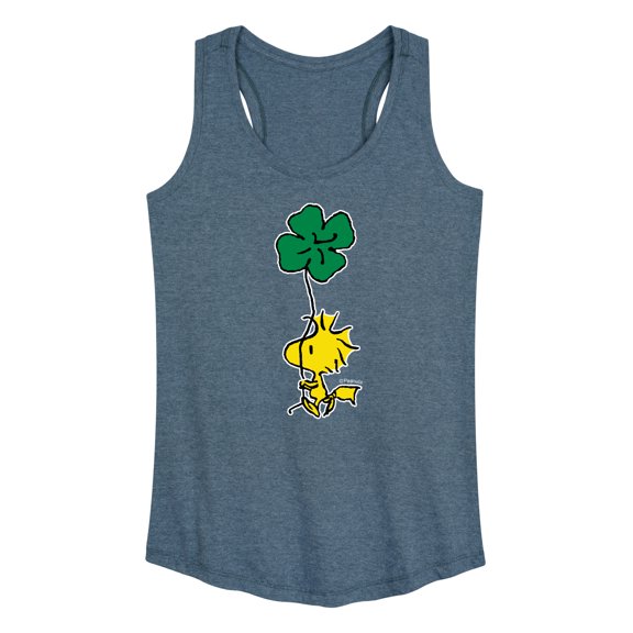 Peanuts - Woodstock Clover   - Women's Racerback Tank Top