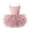 83# Watermelon Red, variant on Toddler Girls Ballet Leotard Back Cross Tutu Dresses Dance Clothes Black 5-6Y(120)