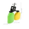 thumbnail image 2 of SASABAXI 1 Pair Musical Instruments Cowbells Green PVC For Music Performances With Durable And Versatile Design, 2 of 7
