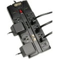 thumbnail image 4 of Tripp Lite 12-Outlet Protect It! Surge Suppressor with Telephone/Modem, Ethernet and Coaxial Protection, 8' Cord, 4 of 11