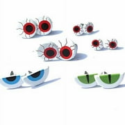 Eyelet Outlet Shape Brads, 12pk