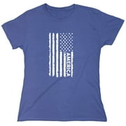 America Sarcastic Humor Novelty Funny Women's Casual Tees