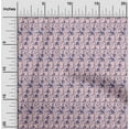thumbnail image 2 of oneOone Silk Tabby Light Pink Fabric Floral Craft Projects Decor Fabric Printed By The Yard 42 Inch Wide, 2 of 4