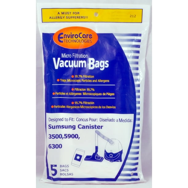 Samsung Canister Vacuum Cleaner Bags