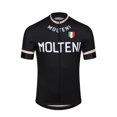 thumbnail image 3 of Camiseta de ciclismo retro Molteni Top de verano de manga corta con cremallera completa PDM Z Magicreme, 3 of 5