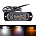thumbnail image 5 of 4LED Lamps for Car Truck Emergency Warning Hazard Flashing Strobe Light 12v/24v Truck Light Green Side Marker Light, 5 of 5