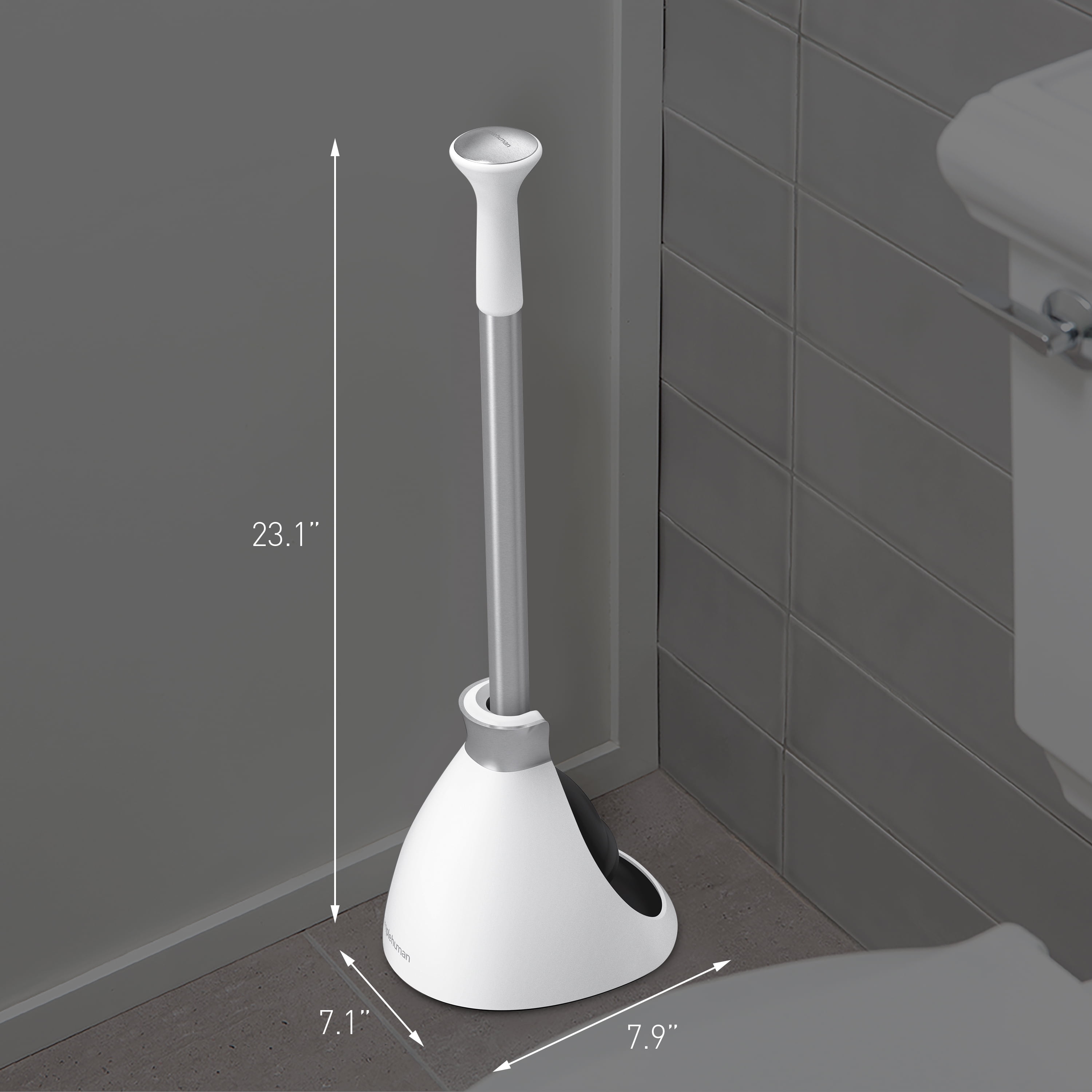 2PCS Drain Cleaner Toilet Unclogger Simple Human Plunger for Bathroom  Kitchen 1158792465206