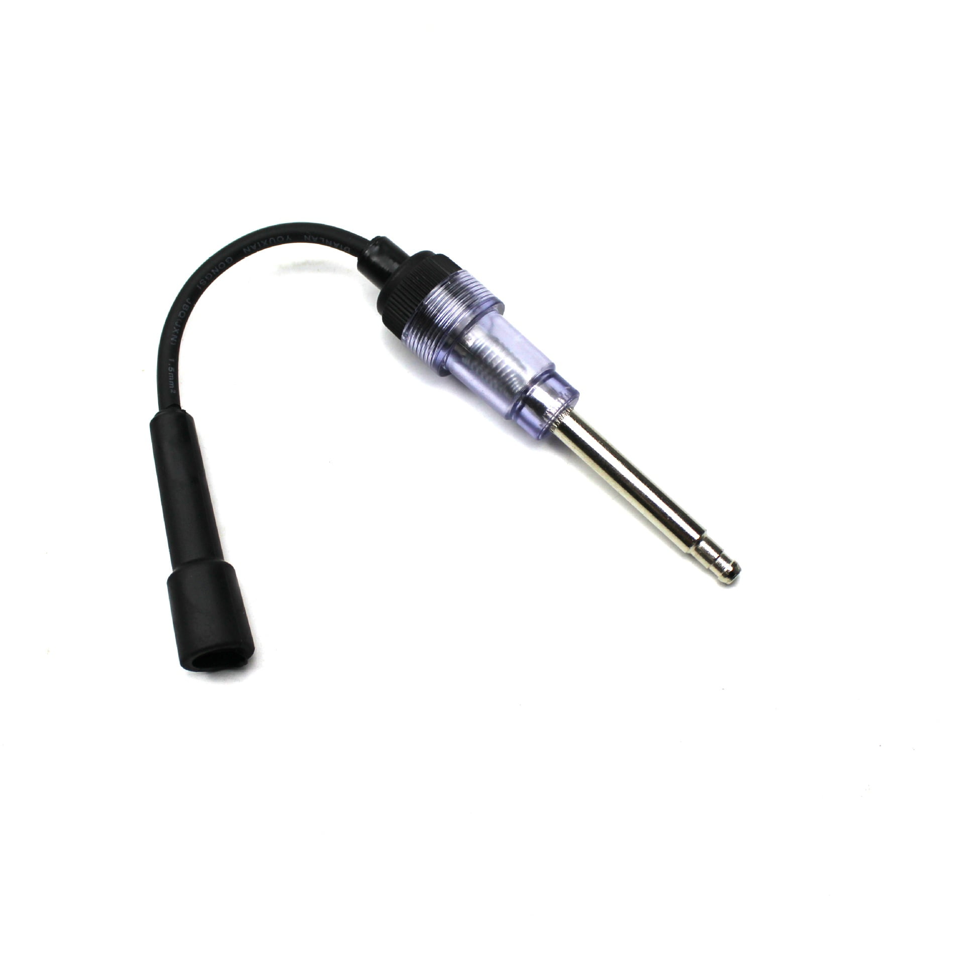 TEL Inline Spark Plug Tester Engine Ignition Tester Straight Boot