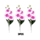 thumbnail image 3 of Flores de orquídeas artificiales tridimensionales plástico multicolor Cateissary, 3 of 6