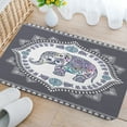 thumbnail image 3 of Elephant Bathroom Rugs, Watercolor Elephant Non-Slip Bath Rugs Animal Art Print Bathroom Rugs Set Elephant Bathroom Rug Mat 19X31inch, Extra Soft and Absorbent Bath Rugs, 3 of 3