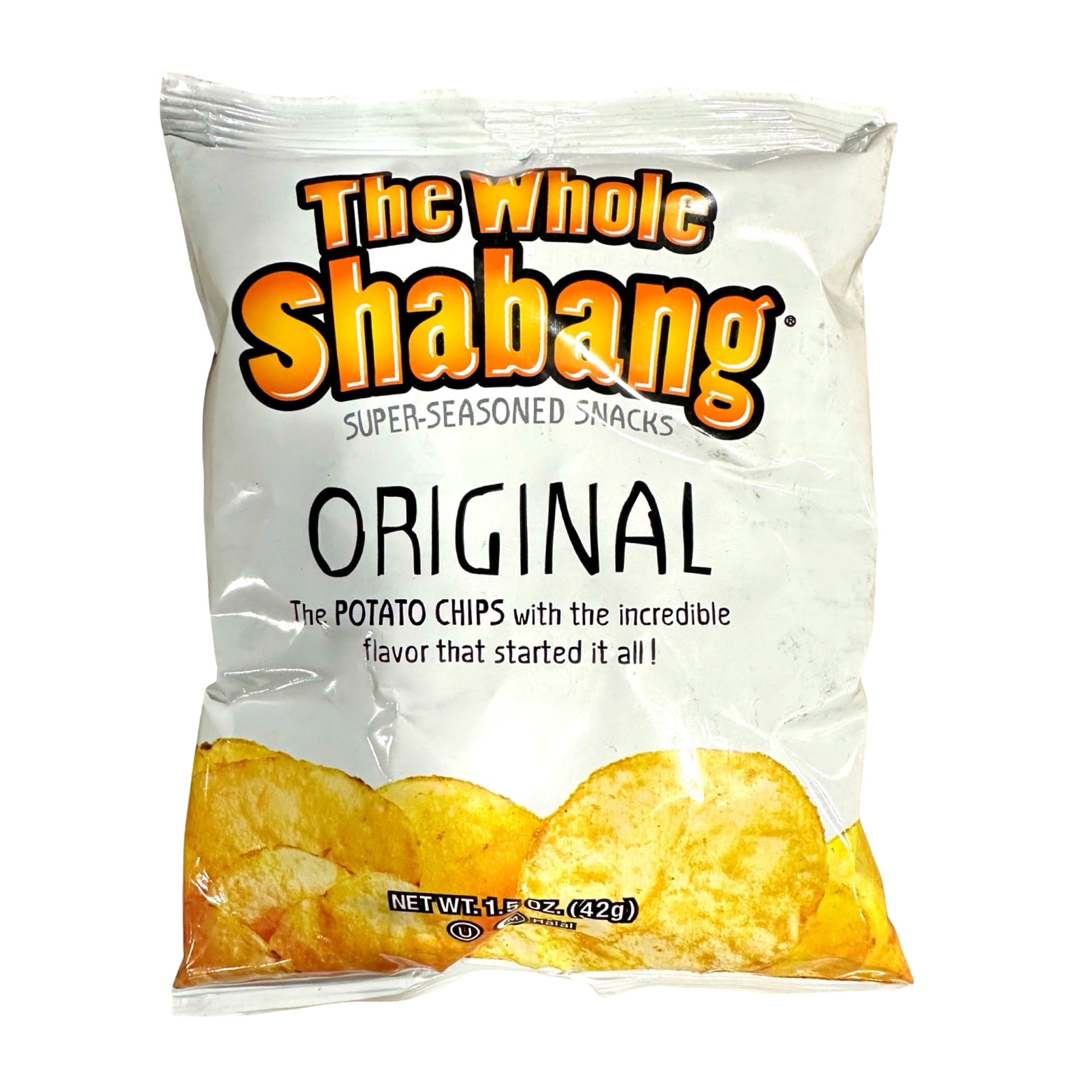 The Whole Shabang Potato Chips by Moon Lodge 1.5 Oz | Original | Pack of 12