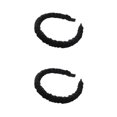 thumbnail image 3 of Diadema Jumpingount Moda Coreana Hecho a Mano Negro 2Conjunto, 3 of 6