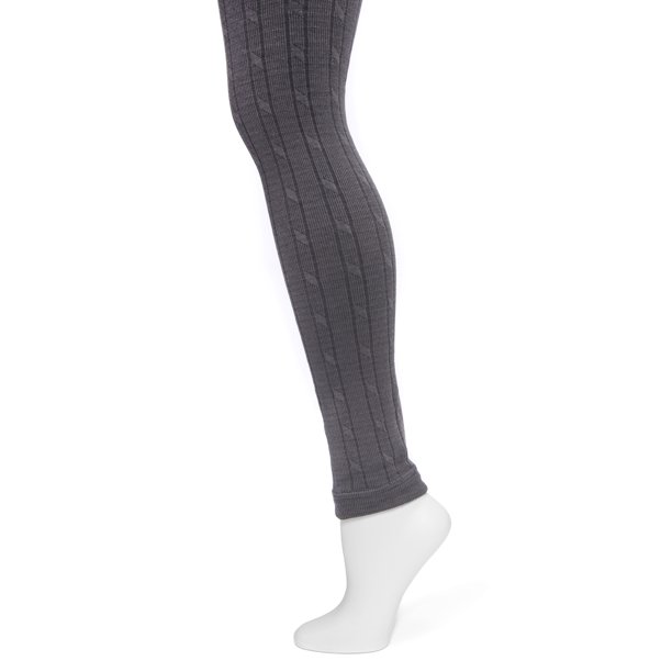 Muk Luks Women's Cable Knit Leggings