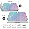 thumbnail image 3 of Kdxio Fantasy Gradient Print Windshield Sun Shade,UV Rays and Sun Heat Protection,Sunshade for Car Windshield,Car Shade Front Windshield - Small, 3 of 6