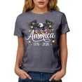 thumbnail image 5 of idosla We The People 250 Years of Freedom - 250Th Anniversary USA Shirt America Shirt Patriotic Flag 1776-2026 Tshirt, S-3XL (Dark Gray, M), 5 of 8