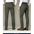 thumbnail image 3 of Men's Premium Stretch Straight-leg Trousers, 3 of 5