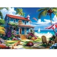 thumbnail image 1 of Rompecabezas Maiqufa de 300 piezas Casa de playa 52 x 30 cm, 1 of 7