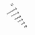 thumbnail image 5 of 250 Pieces M2 Hex Socket Screws with Hex Nuts, A2 Stainless Steel Flat Head Assortment Kit, 5 of 5