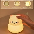 thumbnail image 5 of Niulife Standing Cute Cat Night Light,USB Rechargeable Dimmable Lights,Silicone Lamps for Kids Room Bedroom,Breastfeeding Toddler Baby Kids Decor, 5 of 7