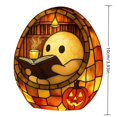 thumbnail image 2 of Halloween Ghost Bubble Bath Lamp,Cute Ghost Night Light Reading Book Lamp, Ghost Nightlight for Indoor Readers, Desk, Party, Table, Shelf & Fireplace Halloween Decorations, 2 of 15
