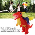 thumbnail image 4 of Riding Dinosaur Inflatable Costume,Dinosaur Costume TRex Costumes Inflatable Halloween Costumes Riding Blow Up Costume For Cosplay, 4 of 8