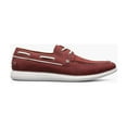 thumbnail image 3 of Stacy Adams Reid Moc Toe Lace Up Boat Shoes Lightweight Red 25592-600, 3 of 8