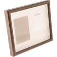 thumbnail image 1 of Medal Display Shadow Box Frame Medal Display Case Wooden Photo Frame For Runners , Wood Color A3,10inch, 1 of 6