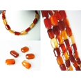 thumbnail image 4 of Faceted Carnelian Agate 12x18mm Rectangular Beads | 5 Beads |, 4 of 4