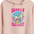 thumbnail image 3 of SpongeBob SquarePants - Soak Up Positivity - Juniors Cropped Pullover Hoodie, 3 of 6