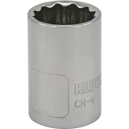 

Klutch Socket SAE 11/16in. 1/2in.-Drive 12-Pt.