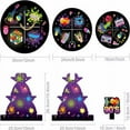 thumbnail image 2 of EASTIN 90’s Cardboard Cupcake Stand Holder Tower 3-Tier Round Desserts Pastry Serving Tray for 12-18 Cupcakes Birthday Party Supplies Table Decoration, 2 of 3