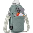 thumbnail image 2 of Water Bottle Bag Crossbody,Insulated Water Bottle Purse Crossbody Water Bottle Holder with Strap 40 oz, 2 of 7