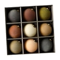 thumbnail image 3 of 9 piezas de adornos para árboles de Navidad, bolas de Navidad, colgantes con abalorios, adornos decorativos para colgar como recuerdo de fiesta de 9 piezas 9 colores, 3 of 8
