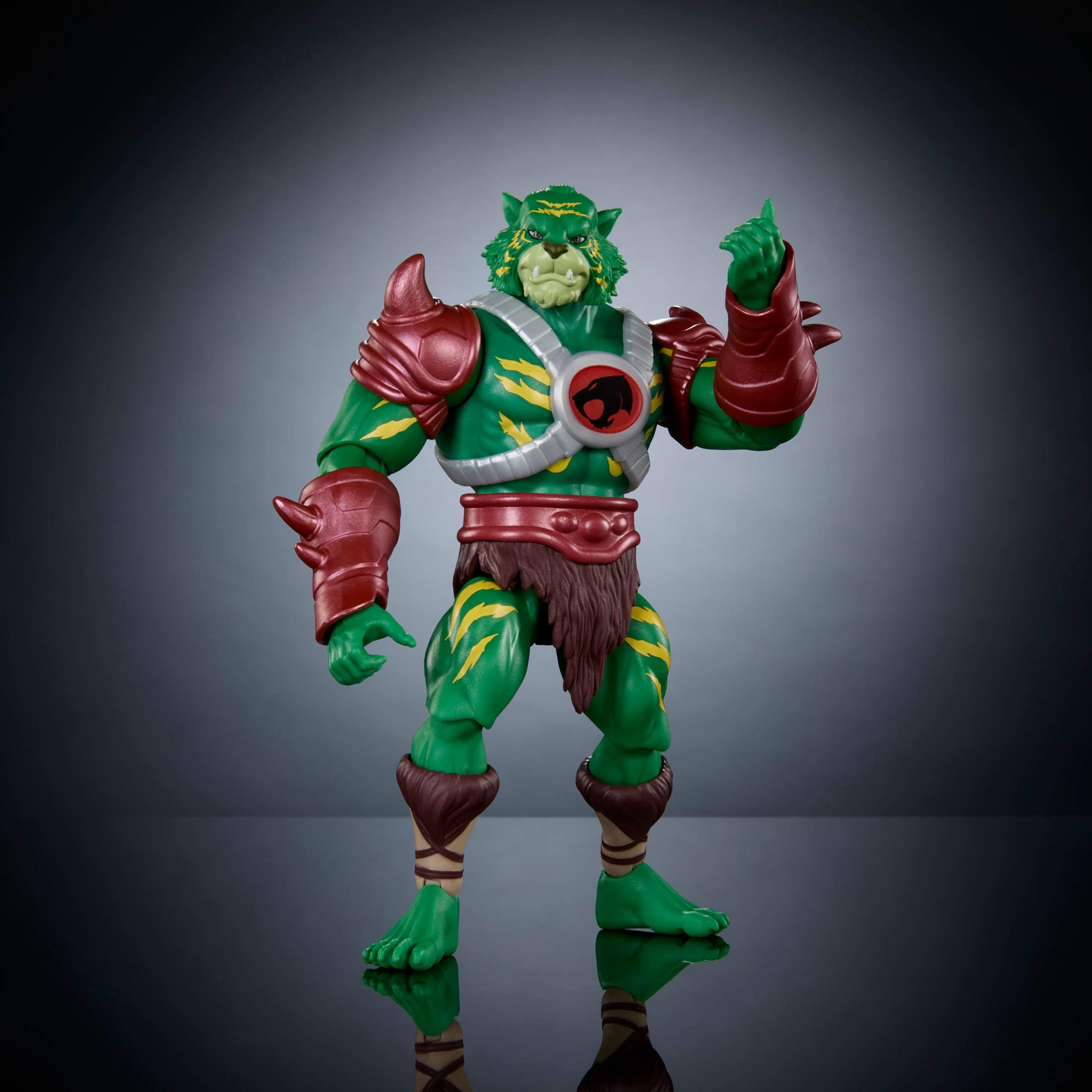 Masters of Universe Origins & ThunderCats Battle Cat Man Action Figure, 1980s Crossover Toy 5.5 Inch