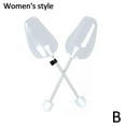 thumbnail image 4 of Plastic Spring Shoe Trees for Men & Women - Durable, Spring-Activated, Footwear Protector in White & Black, 4 of 9