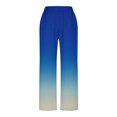 thumbnail image 3 of Sentmoon Petite Wide Leg Pants for Women Solid Color High Elastic Waist Summer Pants Women Oversized Relaxed Fit Button Trendy Lounge Pants Women Beach Essentials for Travel and Vacation, 3 of 7