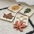 thumbnail image 3 of Juego de hojas Montessori de Puzzle Toy Kisangel, 4 piezas, para niños pequeños, 3 of 9