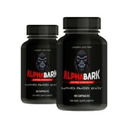 (2 Pack) AlphaBark - AlphaBark Male Support