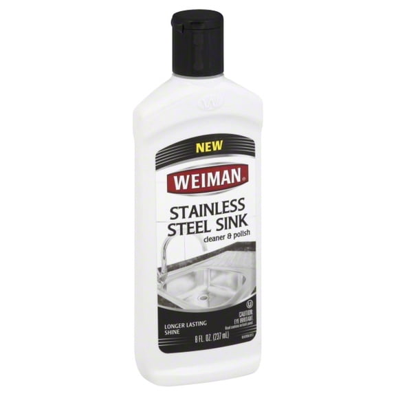 Weiman Stainless Steel Sink and Pots & Pans Cleaner and Polish