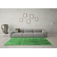 thumbnail image 3 of Ahgly Company Indoor Rectangle Oriental Emerald Green Industrial Area Rugs, 2' x 5', 3 of 4