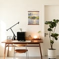 thumbnail image 2 of 2 Set Magnetic Poster Frame,Poster Hanger for Wall,Wooden Poster Frames 16 inch, Teak Wood, 2 of 5