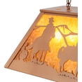 thumbnail image 4 of Meyda 236858 33 in. Long Rustlers Oblong Ceiling Pendant Fixtures, 4 of 7