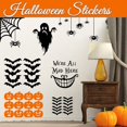thumbnail image 3 of 1pcs Halloween Window Sticker Ghost Spider Bat Pumpkin Pattern Cute Window Decal Window Clings for Halloween Decoration Party Supplies(Boo), 3 of 7