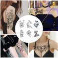 thumbnail image 5 of 6 piezas de tatuajes temporales para mujeres, arte corporal, adultos, tatuaje falso, chica Sexy, 5 of 5