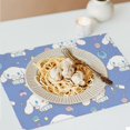 thumbnail image 4 of Cinnamoroll Placemats for Dining Table Set of 4, Decorative Place Mats for Kitchen Table Heat Insulation Stain Resistant Table Mats 12 X 18 Inch, 4 of 8