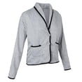 thumbnail image 1 of Chaqueta corta Cárdigan delgado Zulema para Mujer 4XL Gris, 1 of 3