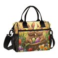 thumbnail image 2 of BZSMCE Lunch Bag Creative Rabbit on Basket Cooler bag with Shoulder Strap, 2 of 6