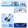thumbnail image 3 of Transmisor y Receptor de Video HD Inalámbrico 5G 4K 1080P, Extensor y Adaptador de Pantalla para Teléfono, TV, Monitor y Proyector., 3 of 7